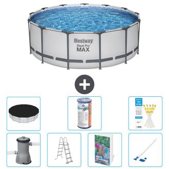 Bestway Piscina Bestway Steel Pro Max Redonda - 427x84 Cm - 8-piezas S549