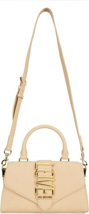 Love Moschino Bolso Cruzado con Cremallera - Bags - Mujer - Beige - ONE SIZE