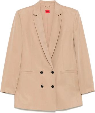 HUGO BOSS Blazer doppiopetto - Toni neutri