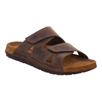 Rohde Rodigo-H Slider - Heren - Schoenen - Bruin - Maat: 43 EU Leer
