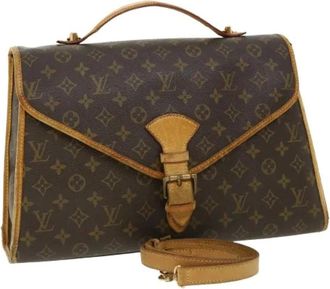 Louis Vuitton Pre-owned Handbags, female, Brown, Size: ONE SIZE Pre-owned Monogram Canvas Hand Bag