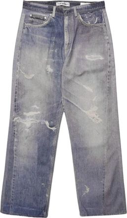 Our Legacy Digital Denim Print Jeans - Heren - Regular Fit Jeans - Blauw - W31 - Denim - Jeans