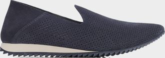 Pedro Garcia Cristiane Perforated Suede Loafers