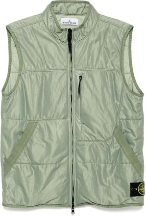 Stone Island Gilet con zip - Verde