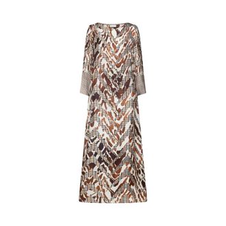 Pierre-Louis Mascia Maxi Dresses, female, Multicolor, Size: XS Aloe Dress