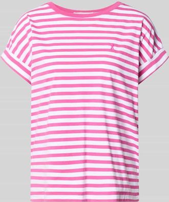 Armedangels Armedangels Loose Fit T-Shirt aus reiner Baumwolle Modell IDAARA in Pink, Gr&ouml;&szlig;e XS