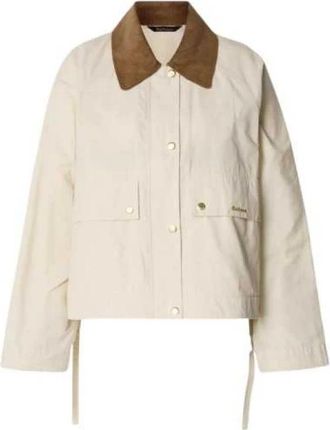 Barbour Medland Jas - Dames - Zomerjassen - Beige - M - Katoen - Jassen