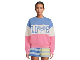 Beach Riot Devyn Oversized Sweatshirt Womens Sweatshirt Cosmos Color-Block : MD, Polyester/Spandex