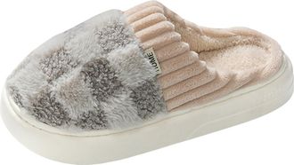 Generic Cute Cartoon Flower Warm and Non slip Womens Winter Home Plush Slippers Womens slippers, flower plush slipper, cute home slipper