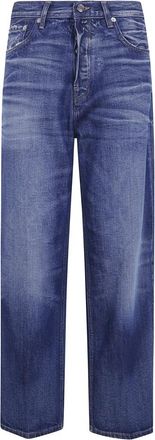 Haikure Straight Jeans - Dames - Regular Fit Jeans - Blauw - W27 - Jeans