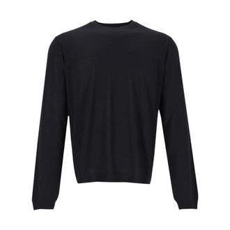 Giorgio Armani Prendas de punto - Knitwear - Hombre - Azul - 2XL