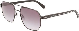 Calvin Klein Jeans CKJ22204S 002 Mens Sunglasses Black Size 56