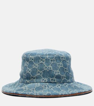 Gucci Horsebit denim bucket hat