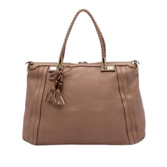 Gucci Pre-owned Handbags, female, Brown, Size: ONE SIZE Pre-owned Bella Handbag