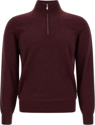 Brunello Cucinelli Hombre, Jerseys, Rojo, Talla: M