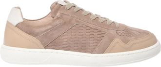 Baldinini Suede Sneaker - Dames - Sneakers - Beige - 37 EU - Leer - Schoenen