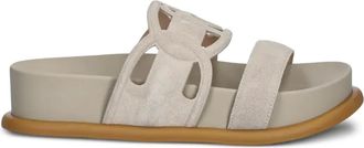 Liu Jo Sandali con logo - Toni neutri