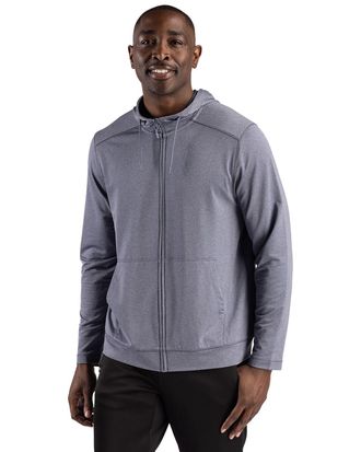 Clique Dash Recycled Mens Full Zip Hooded Sweatshirt