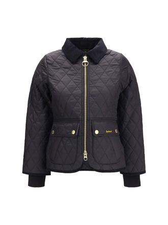 Barbour Womens Quilted Puffer Jacket Black Outer: Polyamide