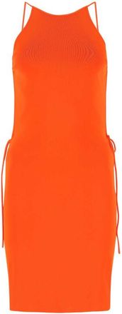 Bottega Veneta Orange stretch viscose blend dress