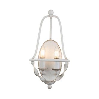 Netlighting Quoizel Bradbury Candle Wall Lamp Antique White