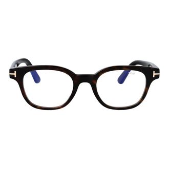 Tom Ford Glasses, unisex, Brown, Size: 48 MM Ft6130-B Optical Frame