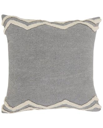 LR Home Lr Home Reena Soft Chevron Bordered Throw Pillow