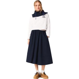 Maje Sailor print sweatshirt in White at Nordstrom, Size X-Small