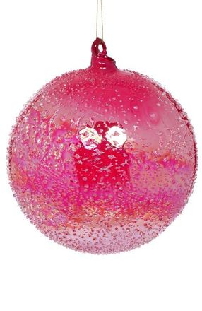 Mark Roberts Sparkling Ombre Ornament, Large, Set of 4 in Pink at Nordstrom