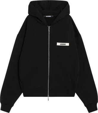 Jacquemus Hombre, Sudaderas, Negro, Talla: S