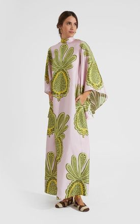 La DoubleJ Magnifico Dress Big Pineapple Pink at Nordstrom, Size 38 It