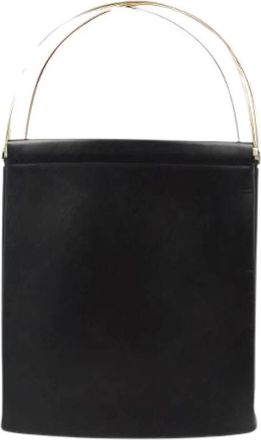 Cartier Pre-owned Handbags, female, Black, Size: ONE SIZE Pre-owned Vintage Leather Handbag