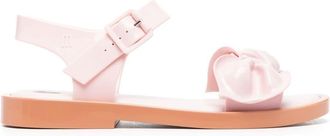 Viktor & Rolf x Melissa bow-detail flat sandals - women - Rubber/Rubber/Rubber - 34.5 - Pink