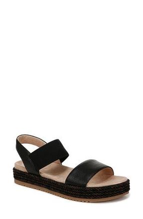 Naturalizer Diana Platform Espadrille Sandal in Black at Nordstrom Rack, Size 8.5