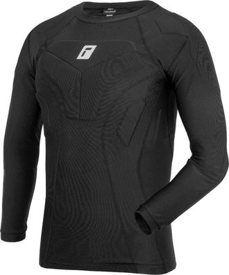 Reusch Mens Compression Shirt Padded Goalkeeper, Black, XL