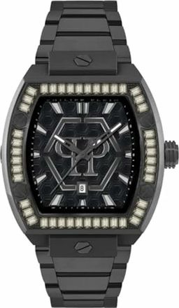 Philipp Plein Gent Pwpua 1125 - Heren - Horloges - Zwart - ONE Size - Accessoires
