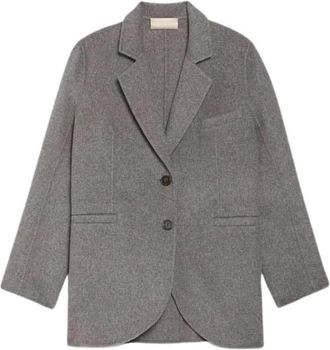 Vanessa Bruno Marc Blazer - Dames - Blazers - Grijs - XS - Wol - Jassen