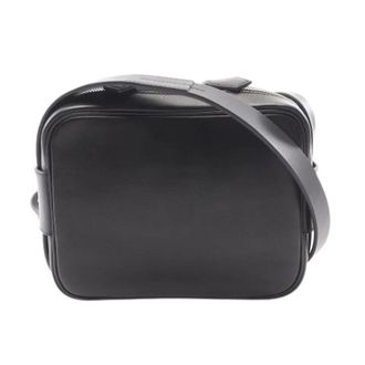 Herm&egrave;s Vintage, unisex, Zwart, ONE Size, Leer, Pre-owned Vintage Shoulder Bag