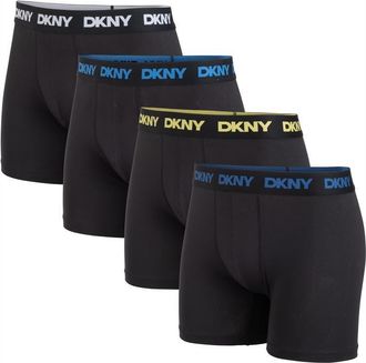 DKNY Back of Four Boxer Briefs in Black at Nordstrom Rack, Size X-Large