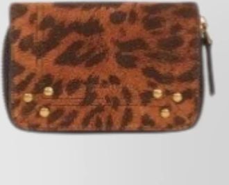 Jerome Dreyfuss calf leather purse