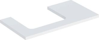 Keramag Placa De Lavabo Geberit One, Recortable A La Izquierda, Para