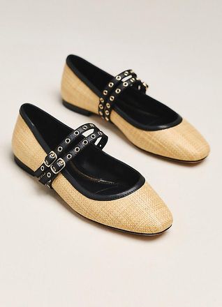 Paige Jackson Raffia Mary Janes