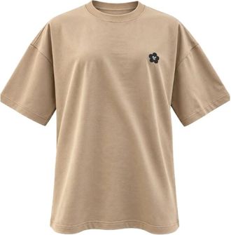 A Paper Kid T-shirt oversize - - Tops - Donna - Beige - M
