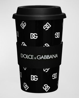 Dolce & Gabbana DG Logo Mug With Lid