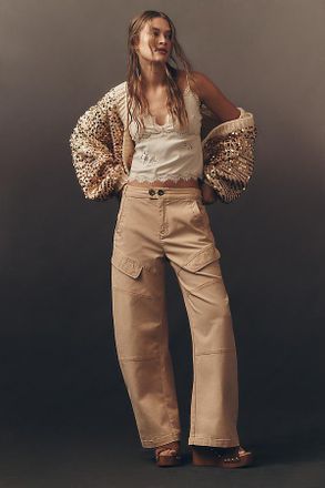 Pilcro The Corinne Curve Wide-Leg Pants by Pilcro