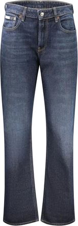 Calvin Klein Oxbow High-Rise Jeans - Dames - Bootcut Jeans - Blauw - W27 - Katoen - Jeans