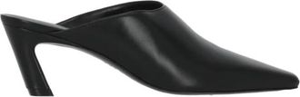 Stuart Weitzman Stassi Mule 50 - Dames - Muiltjes - Zwart - 37 1/2 EU - Leer - Schoenen