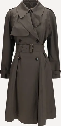 Burberry Pembury cotton gabardine Trench Coat Female 6