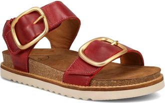Taos Womens On The Double Sandal In Red