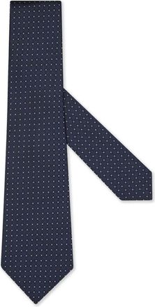 Ermenegildo Zegna silk tie - men - Silk - One Size - Blue